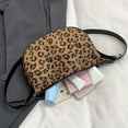 thumbnail image 2 of Bolso Bandolera para Mujer Con Correa Ajustable Viajes (marrón), 2 of 9