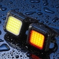 thumbnail image 4 of Mountain Bike Headlight Night Riding Front Light USB Rechargeable Ultra Bright Flashlight Tail Warning Red Red Light, 4 of 5