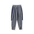 thumbnail image 7 of Boys Athletic Sweatpants Relaxed Fit Elastic Bottom Lounge Pants with Deep Pockets for Running or School Casual Wear, 7 of 7