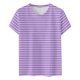 thumbnail image 4 of Camisetas de Manga Corta para Mujeres Moda Impresa Cuello Redondo Camiseta, Lentejuelas Detalle para Primavera Verano Casual Y Fiesta, 4 of 8