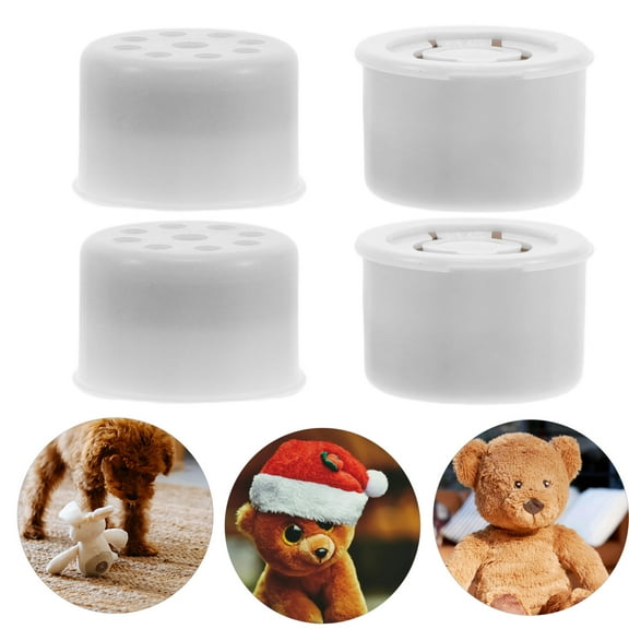 LEORX Interactive Animal Toys 4Pcs Squeakers for Toys Cat Noise Maker Replacement for Pet Training