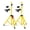 2PC Yellow, variant on 5 Core 2 Pack Adjustable Tripod Speaker Stands, Height Up to 72 Inches Heavy Duty Floor Pole Mounts for DJ & Studio Monitor Speakers