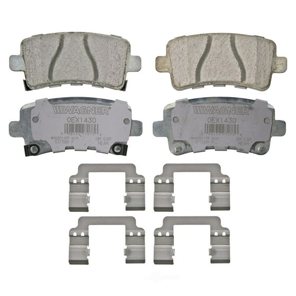 Disc Brake Pad Set Fits select: 2013-2015 CHEVROLET MALIBU, 2014-2019 CHEVROLET IMPALA