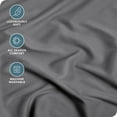 thumbnail image 3 of Bare Home Luxury 1800 Collection Fitted Sheet, Ultra-Soft, Deep Pocket, Queen, Gray, 3 of 8