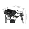 thumbnail image 2 of SKISUNO 1 Set Tricycle Model Statue Iron Retro Tricycle Shape for Home Decor Adults, 2 of 4