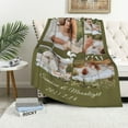 thumbnail image 5 of Personalised Blanket, Custom Blanket, Personalised Photo Blanket,Customized Flannel Blankets for Father, Mom, Lover, Kids, Friends, Pet, Birthday, Christmas - Personalised Gifts for Women Men., 5 of 6