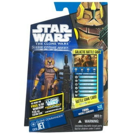 Clone Commander Jet Star Wars The Clone Wars Animated Action Figure