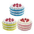 thumbnail image 1 of karymi Slow Rising Cake Stress Relief Ball, Simulation Cake Squeeze Fidget Ball, Soft Realistic Look, for Adults Sensory Play, Anxiety Release, Birthday Gift Living Room Decor, 1 of 6