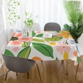 thumbnail image 3 of Yayeee Tablecloths 60" x 90" Rectangle Wrinkle Resistant Party Table Cover, Retro Pink Floral, 3 of 8