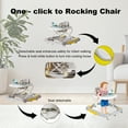 thumbnail image 4 of KFeng 4-in-1 Foldable Baby Walker with Toy Tray,3-Level Height Adjustable,Wheels,for Infants 6-24 Months (Grey), 4 of 9