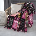 thumbnail image 5 of 50th Birthday Gifts for Women Personalized Happy Birthday Blanket for Women 1974 Birthday Gifts for Her Ladies Female Mom Daughter Wife Sister Grandma Best Friends Ideas Birthday Decorations Throw, 5 of 5