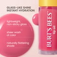 thumbnail image 5 of Burt's Bees Pink Sky Lip Oil Gloss with Wand Applicator, 0.15 oz., 5 of 14