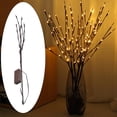 thumbnail image 4 of 20 Luces LED con Pilas, Rama , Relleno de Jarrón, árbol de Sauce, Potencia de Pequeña Artificial para Decoración Romántica Del blanco cálido Fernando Luces de ramita, 4 of 8