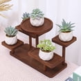 thumbnail image 7 of Vintage Wooden Display Risers Wood Showcase Stands for Shelves and Countertops Step Plinths for Jewellery, Desserts Display Rack, 7 of 7