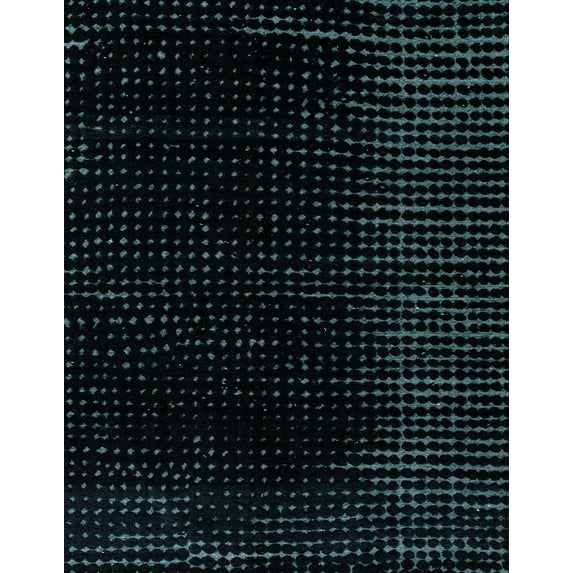 Ahgly Company Machine Washable Indoor Rectangle Abstract Night Black Area Rugs, 8' x 10'
