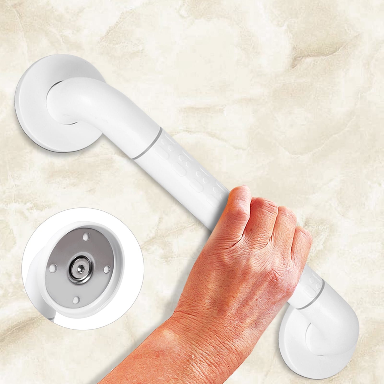 Punch To Install Bathtub Rail, Toilet Grab Bathtub Hand Bar, Handicap