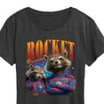 thumbnail image 3 of Marvel Guardians of the Galaxy - Rocket Raccoon - Women's Short Sleeve Graphic T-Shirt, 3 of 5