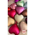 thumbnail image 3 of 10 Pcs Orange Heart Shape Foil Mylar Balloons 18 Inch Love Balloons for Valentine's Day Birthday Party Decorations Wedding Engagement Romantic Decor (Orange), 3 of 4