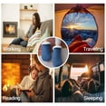 thumbnail image 4 of YUNOVA Slipper Socks for Women Men Girls, Fluffy Warm Socks Knitted Thick Fleece Lined Grippers Non Slip Socks Soft Cozy Winter Home House Bed Floor Slipper Socks, 4 of 7