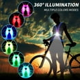 thumbnail image 2 of Chaleco reflectante para correr NISHEN con luz frontal: máxima seguridad y comodidad para deportes nocturnos, 2 of 8