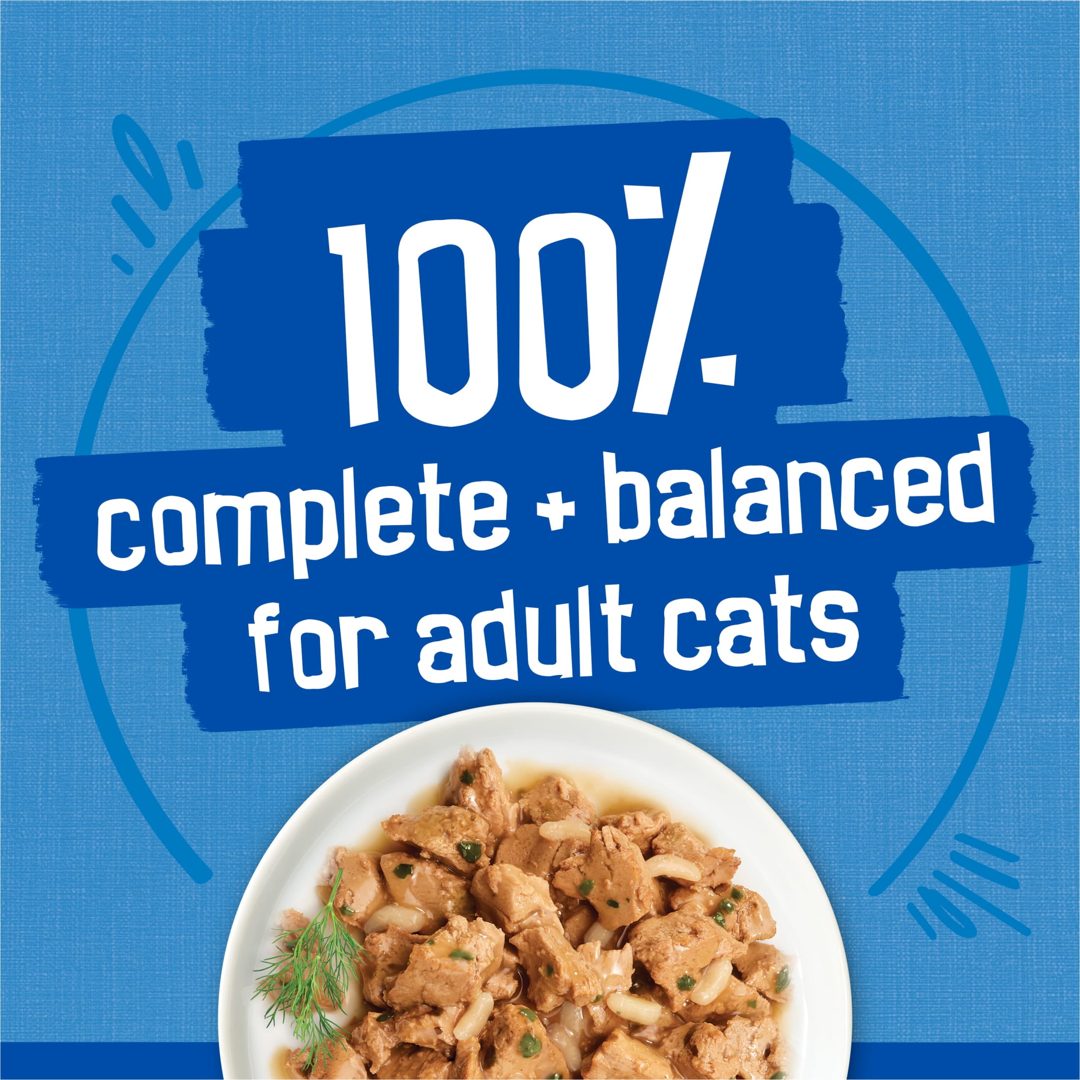 Purina Friskies Ocean of Delight Gravy Variety Pack, Wet Cat Food, 5.5 oz Cans, 48 Count