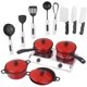 thumbnail image 3 of Juego de cocina Vhermosa utensilios de cocina para niños platos olla LN-0398, 3 of 4