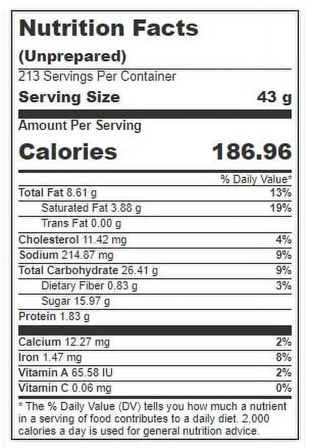 Hopes Cookies Homestyle Chocolate Chip Cookie Dough, 1.5 Ounce -- 213 per case
