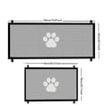 thumbnail image 3 of Dog Gate Set/ Stair Gate Dog Retractable Baby Set Mesh Dog Gate Or Baby Gate For Stair Doorways For Stair Mesh Dog Gate Telescopic Pet Fence Folding Fence Net Dog Gate Providing Welding Dog, 3 of 4