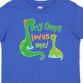 thumbnail image 4 of Inktastic My Oma Loves Me Dinosaur Boys Baby T-Shirt, 4 of 5
