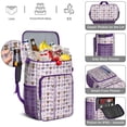 thumbnail image 5 of Travel Cooler Bag - Cute Pitbull Terriers Dog and Flower Camping Beer Cooler Backpack with Bottle Opener- Waterproof Insulated Picnic Backpacks - Cooler Bag for Beach, 5 of 6