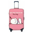 thumbnail image 1 of Cute Anime Cartoon Pochacco Travel Suitcase Protective Cover Trunk Case Washable Elastic Luggage Cover Fits X-Large Suitcase Protector Baggage With Concealed Zipper Gifts, 1 of 5