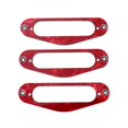 thumbnail image 1 of Envolvente de pastilla de bobina simple de metal para partes de guitarra rojo CUTICAT Anillo envolvente de recolección, 1 of 7