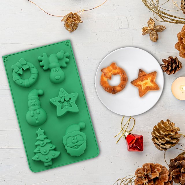 Molde para árbol de Navidad, molde para pan, galletas, dulces, molde para hornear