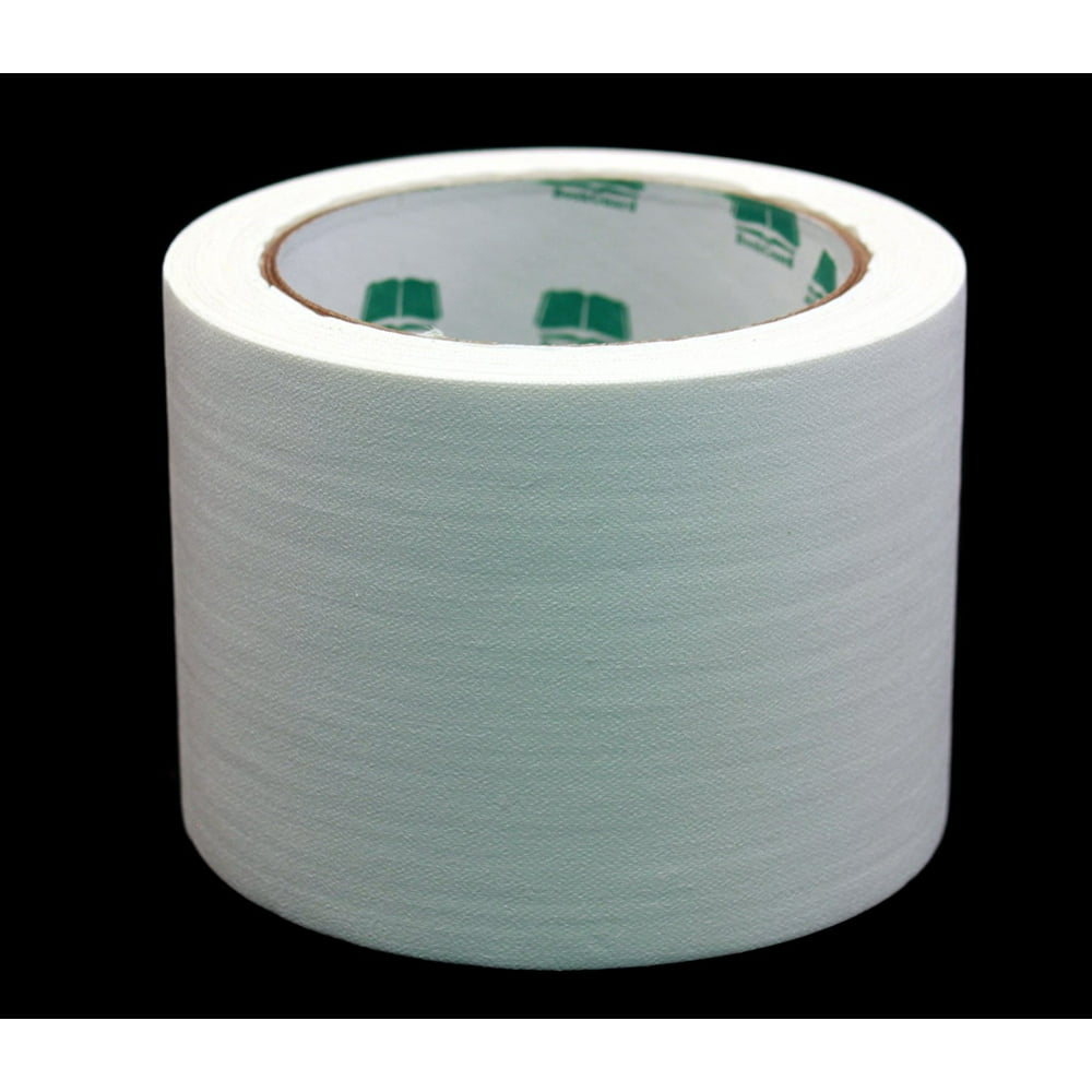 3" White Colored PremiumCloth Book Binding Repair Tape