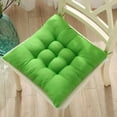 thumbnail image 2 of Wovilon Solid Color Frosted Chair Cushion Dining Chair Cushion Office Student And Winter Seat Cushion Non Fading, 2 of 9