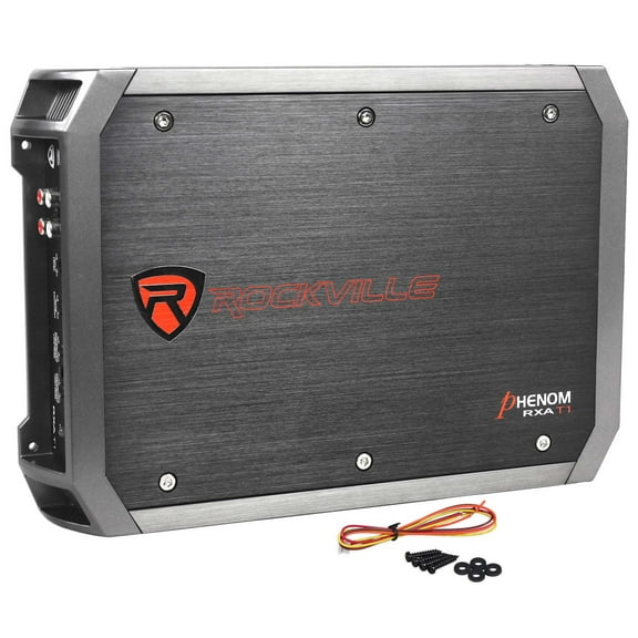 Rockville RXA-T1 1500 Watt Peak/375w RMS 2 Channel Amplifier Car Stereo Amp