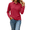 Wine, variant on CBASIHI Womens Long Sleeve Polo Shirts with Pocket- Casual Business Collared Fall Slim Fit Golf Shirts Khaki Size S-3XL