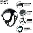 thumbnail image 2 of UOSIA Dog Helmet and Goggles Set for Medium Dogs, Adjustable Pet Motorcycle Helmet, 2 of 6