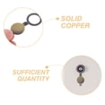 thumbnail image 3 of RUNROTOO 6PCS Door Viewer Cover Only Copper Multi 2 Security Enhancement for Homeowners House, 3 of 8