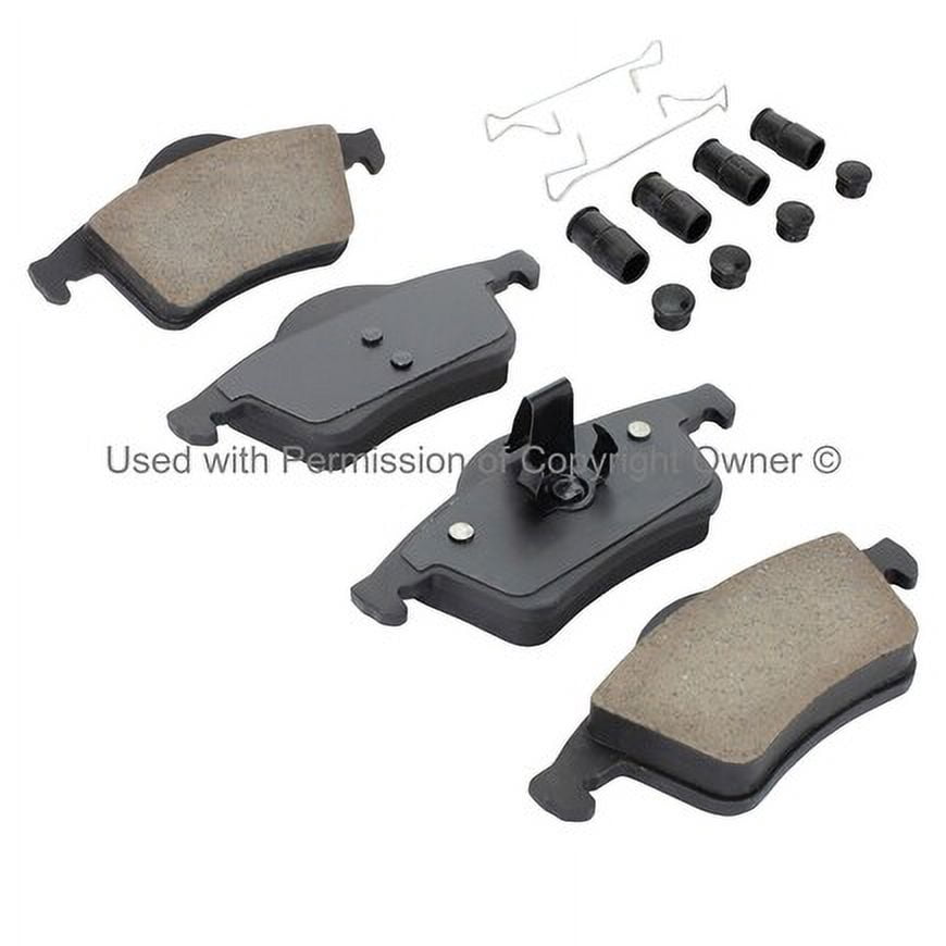 Mpa Electrical 1003-0795M Quality Built Disc Brake Pad Set   Black Series,