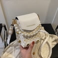 thumbnail image 3 of Bolso Hombro Coreano para Mujer Informal Tendencia Callejera Bolsos Perlas A La Cruzado Compras, 3 of 9