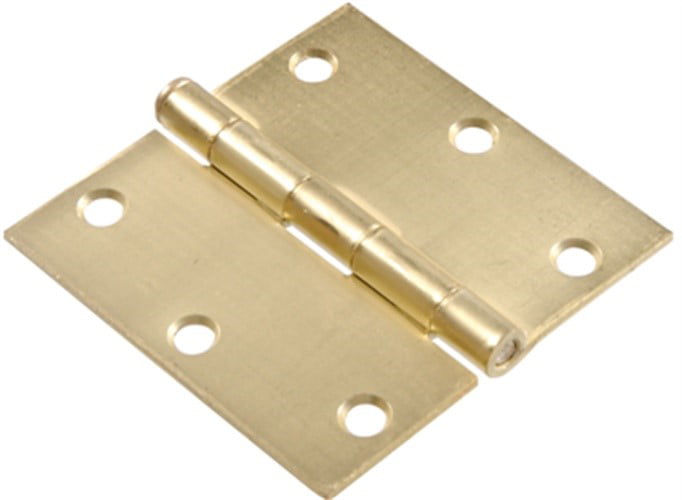 Satin Brass Finish The Hillman Group 852546 3 Double Acting Spring Hinge