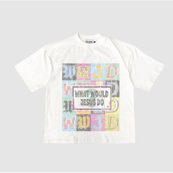 Vintage What Would Jesus Do T-shirt, God Apparel, Christian Clothing