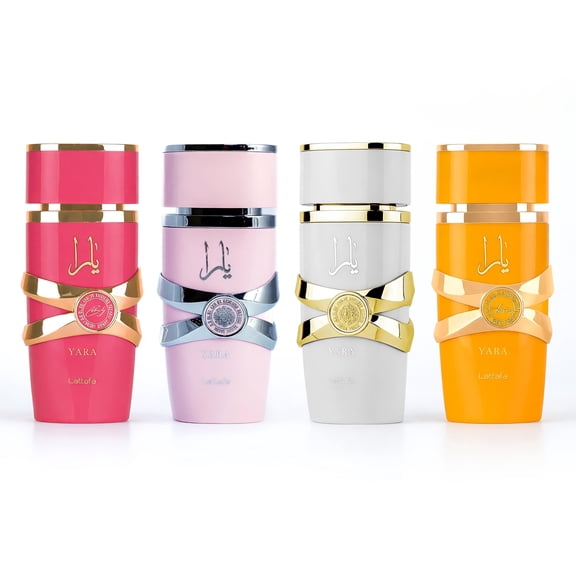 Yara Collection by Lattafa, 4 Piece Gift Set for Women