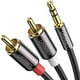 thumbnail image 1 of Cable de Audio Ugreen Auxiliar 3.5mm A 2RCA Macho A Macho 2m Ugreen UGAD35MA2RCAMA, 1 of 7