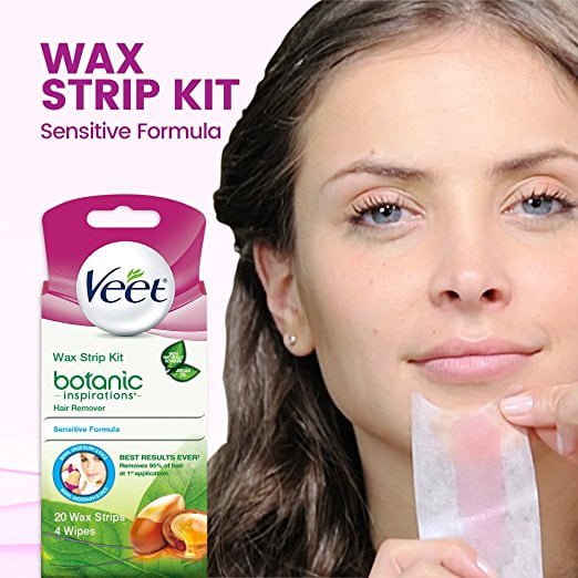 Veet Facial Hair Removal Wax Strips Review