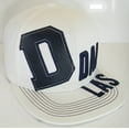 thumbnail image 3 of Dallas City Name 2-Tone Split Text Adjustable Snapback Baseball Cap (White), 3 of 6