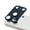 Darkblue, variant on Dteck Camera Lens Protector for iPhone 17 Pro , Metal Aluminum Alloy Tempered Glass Camera Protector, Military Grade Shatterproof Case Friendly,Silver