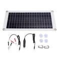 thumbnail image 1 of Solar Panel Lightweight Thin Waterproof Portable Flexible Solar Panel with 2 USB Output for Car Home Ship, 1 of 9