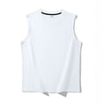 thumbnail image 6 of Ramiter Tank Top Men Men's Muscle Gym Workout Stringer Tank Tops Bodybuilding Fitness T-Shirts White,XL, 6 of 6